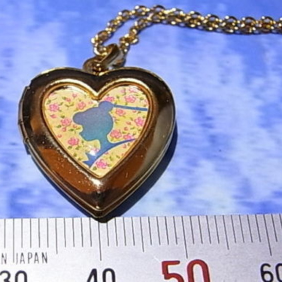 Nakayosi Jewelry - 1994 Sailor Moon locket necklace bracelet set gold